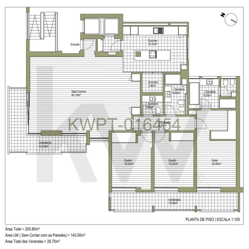 Apartamento T3 para Venda em São Martinho Foto 31