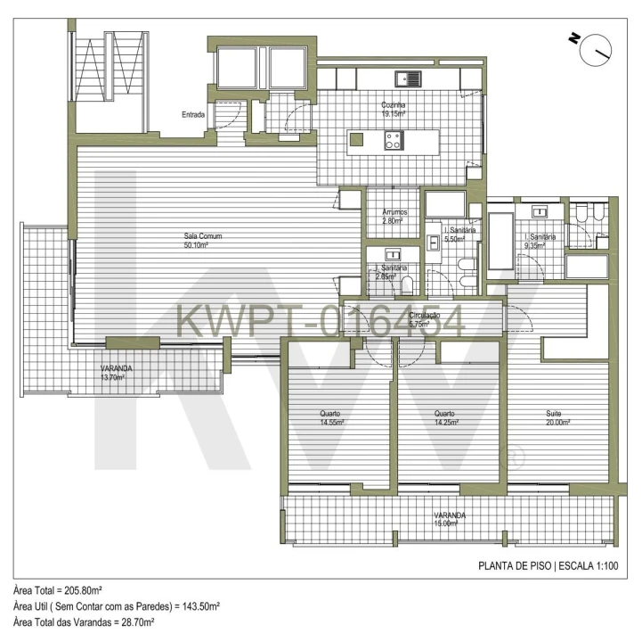 Apartamento T3 para Venda em São Martinho Foto 31