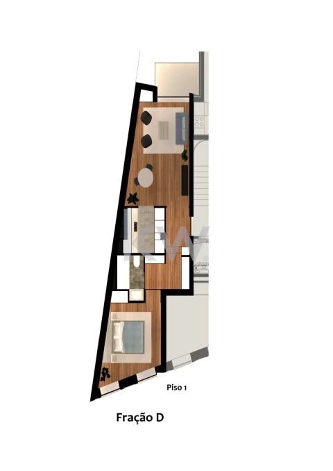 Apartamento T1 para Venda em Cedofeita, Santo Ildefonso, Sé, Miragaia, São Nicolau e Vitória