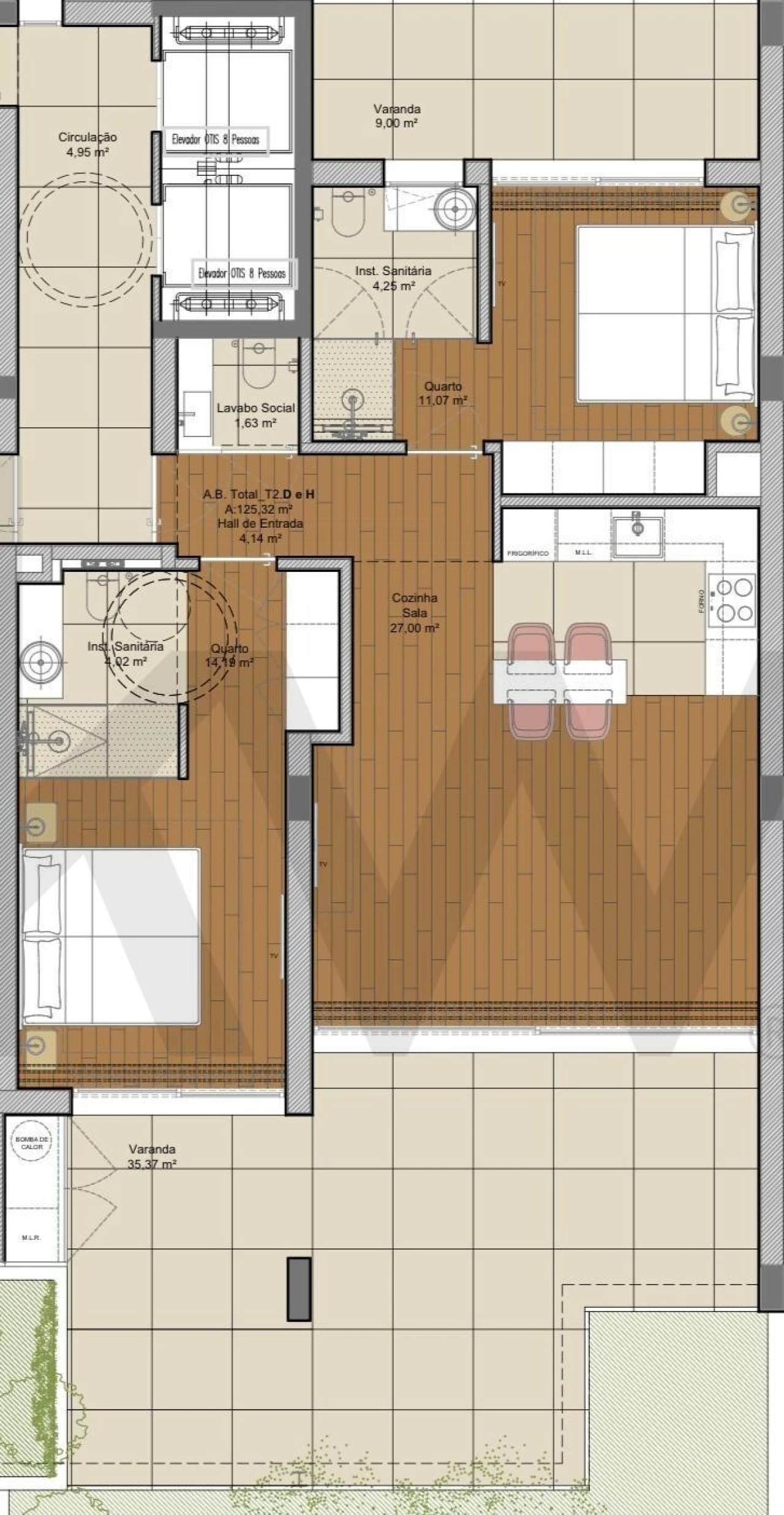 Apartamento T2 para Venda em São Martinho Foto 9