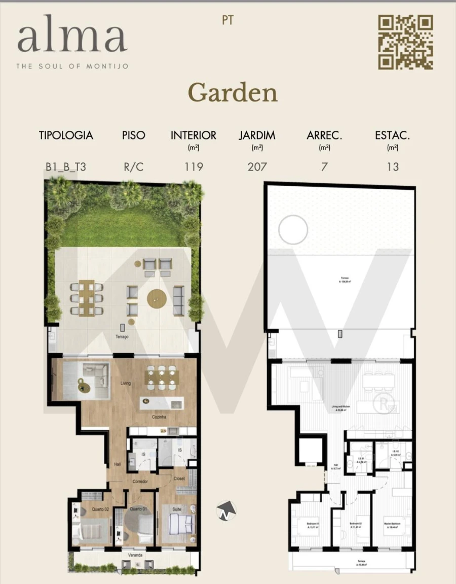Apartamento T3 para Venda em Montijo e Afonsoeiro Foto 15