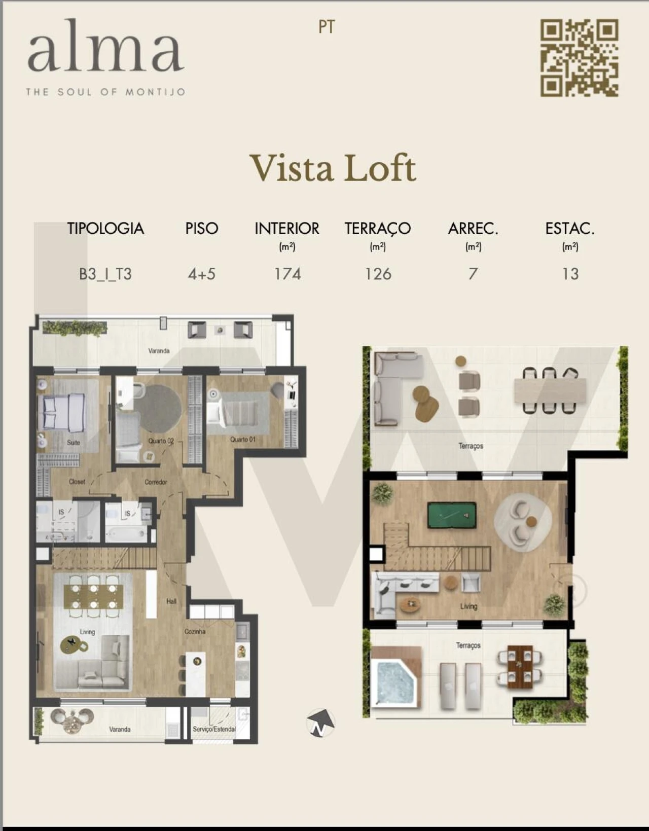 Apartamento T3 para Venda em Montijo e Afonsoeiro Foto 18