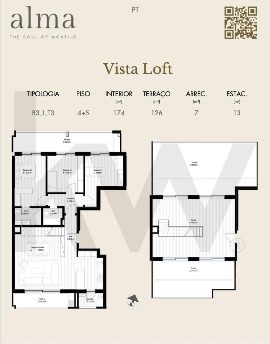 Apartamento T3 para Venda em Montijo e Afonsoeiro Foto 17