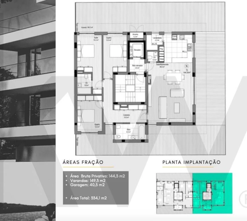Apartamento T3 para Venda em Nogueira da Regedoura Foto 22
