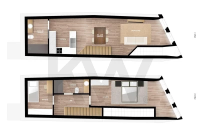 Apartamento T2 para Venda em Cedofeita, Santo Ildefonso, Sé, Miragaia, São Nicolau e Vitória