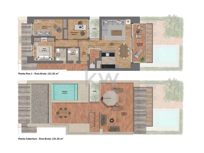 Apartamento T2 para Venda em Porto Covo Foto 16