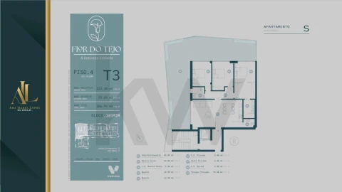 Apartamento T3 para Venda em Romeira e Várzea