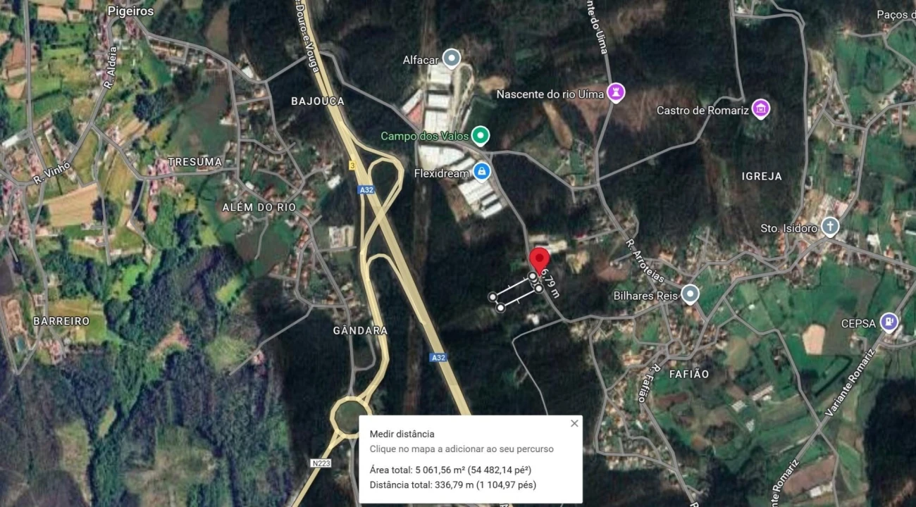 Terreno para Venda em Romariz Foto 6