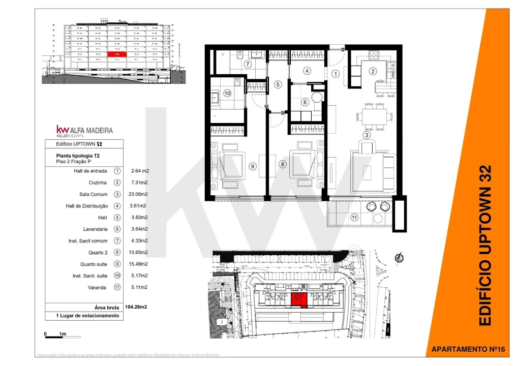 Apartamento T2 para Venda em São Martinho Foto 3