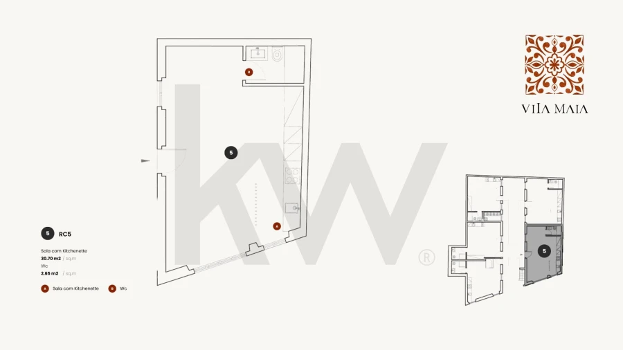 Apartamento para Venda em Campolide Planta 1