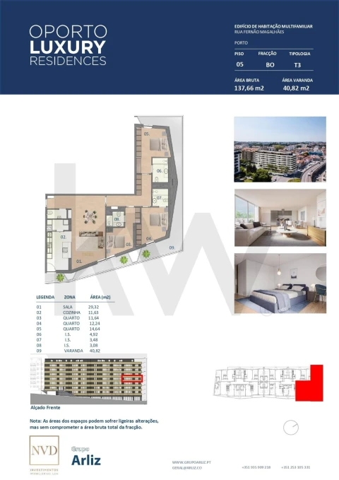 Apartamento T3 para Venda em Paranhos