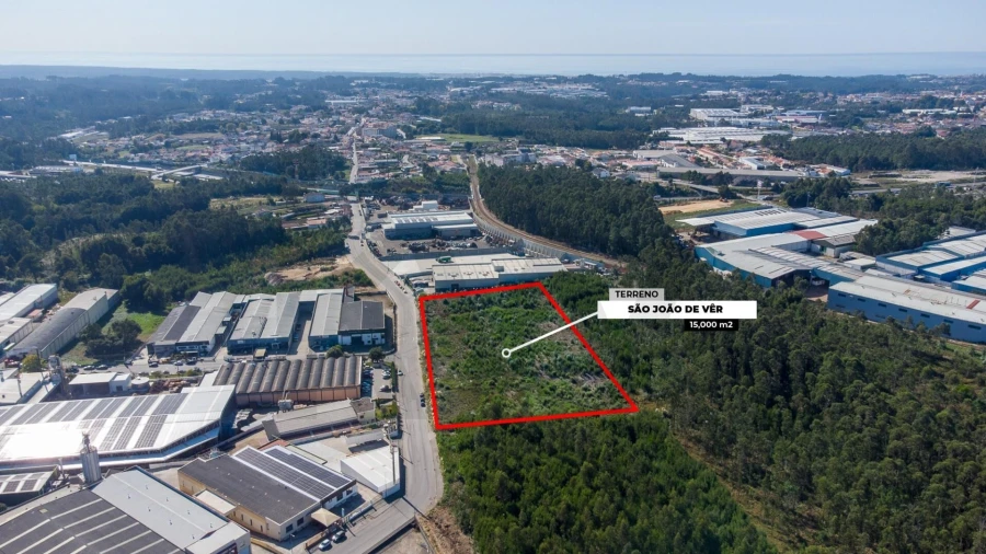 Terreno para Venda em São João de Ver Foto 2