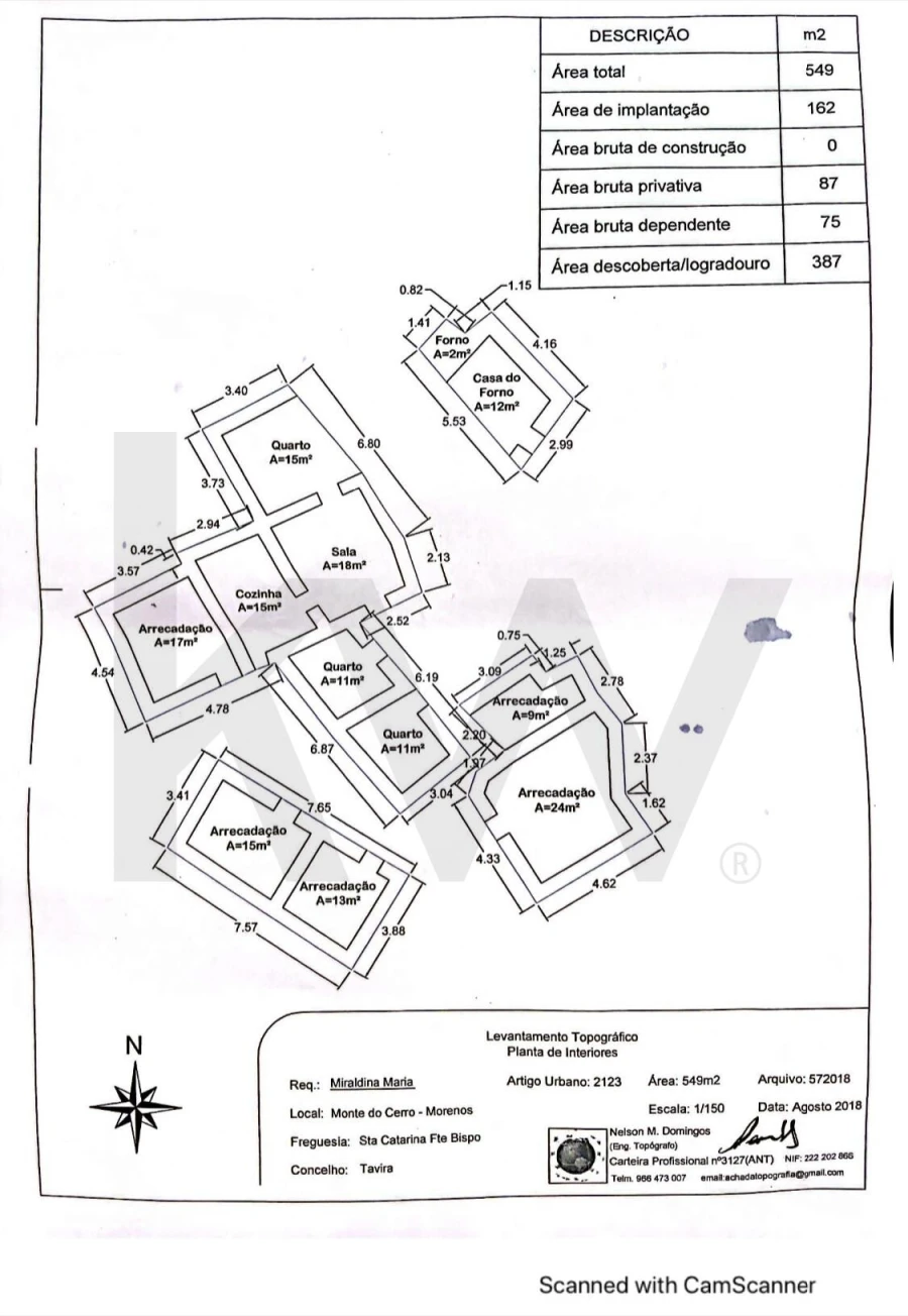 Terreno para Venda em Santa Catarina da Fonte do Bispo Foto 15