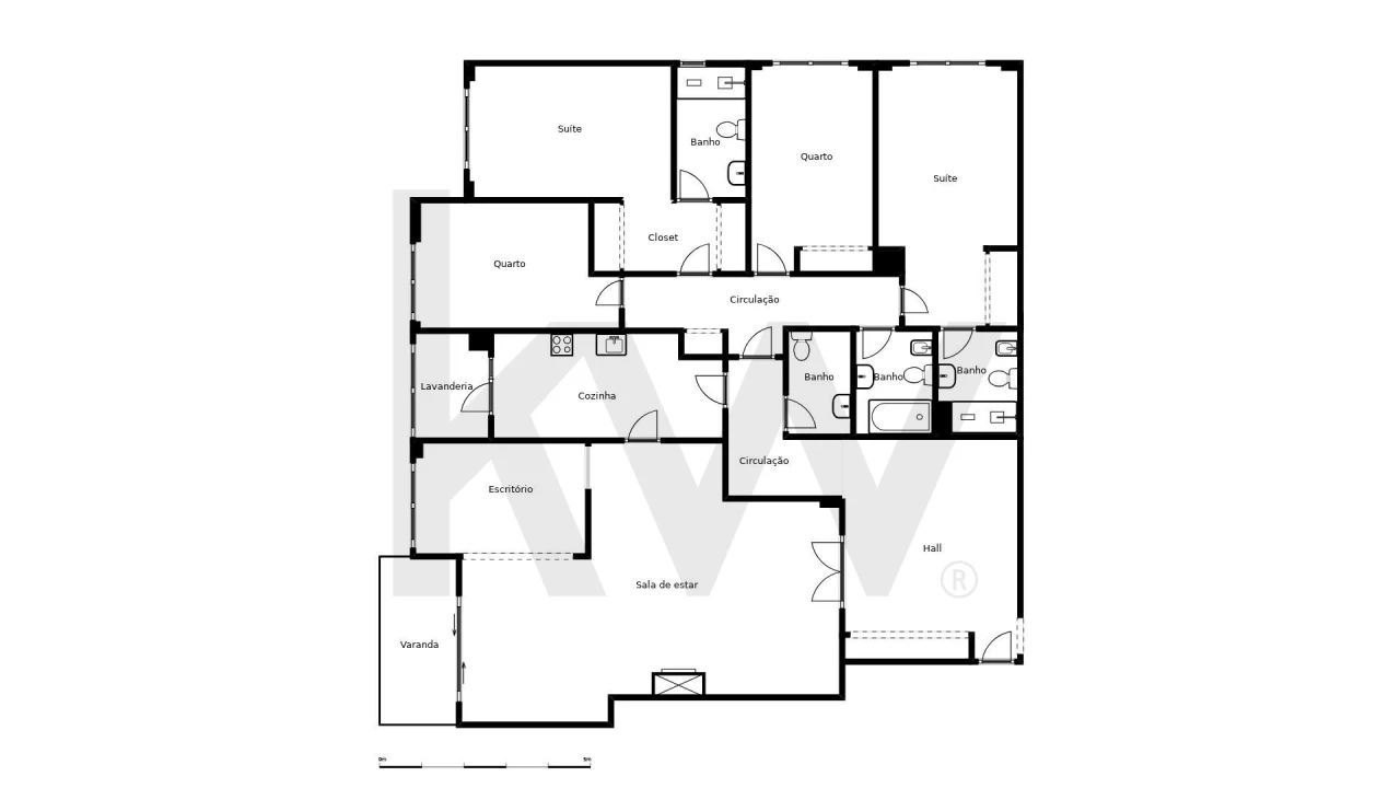 Apartamento T4 para Venda em Aldoar, Foz do Douro e Nevogilde Foto 36