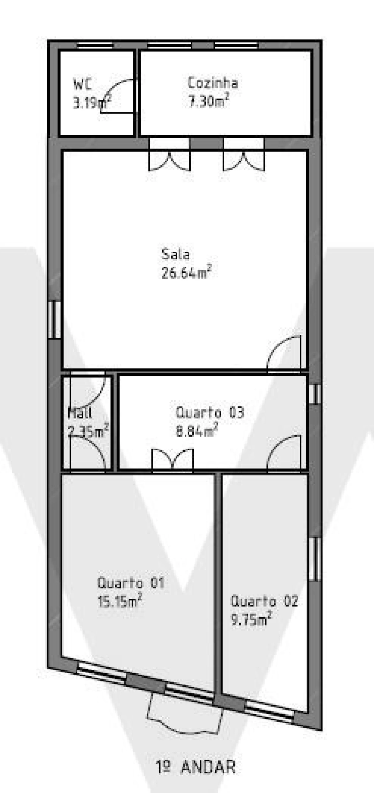 Moradia T5 para Venda em Ramalde Planta 2