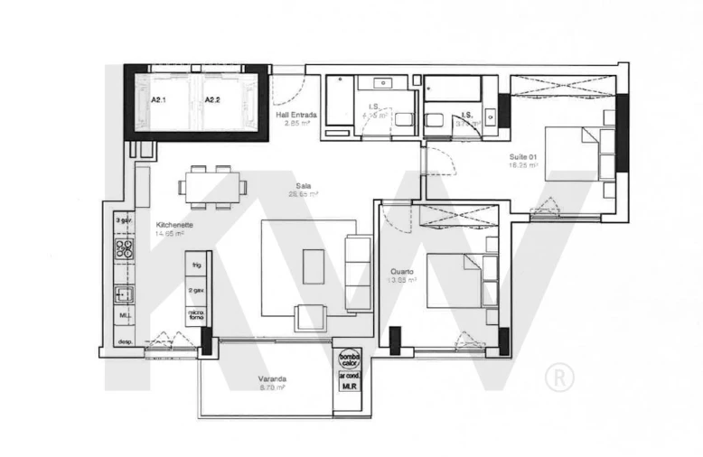 Apartamento T2 para Venda em Funchal (Santa Luzia) Foto 19