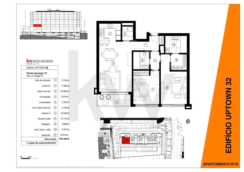 Apartamento T2 para Venda em São Martinho Foto 2