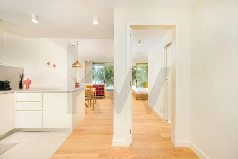 Apartamento T1 para Arrendamento em Canidelo Foto 9