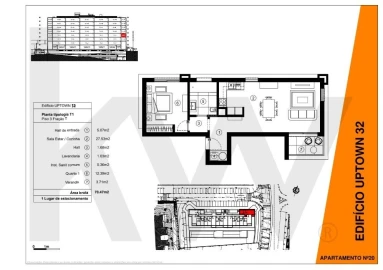 Apartamento T1 para Venda em São Martinho