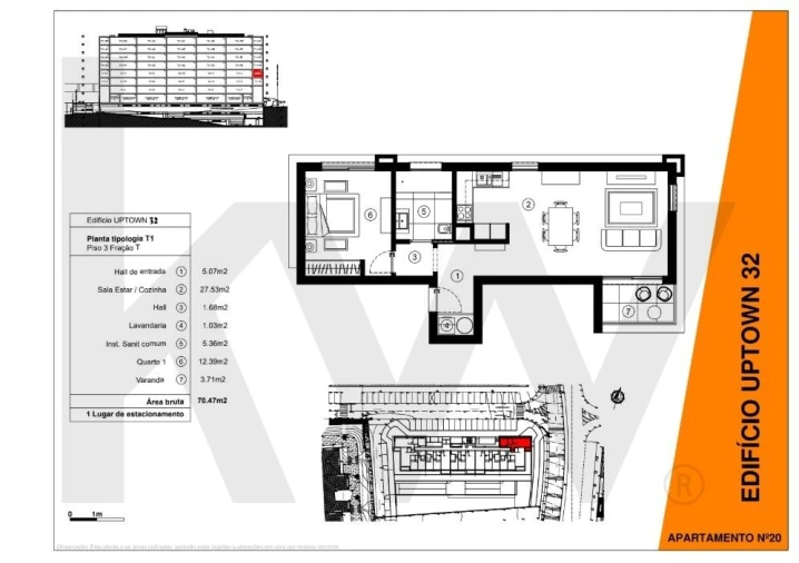Apartamento T1 para Venda em São Martinho Foto 2