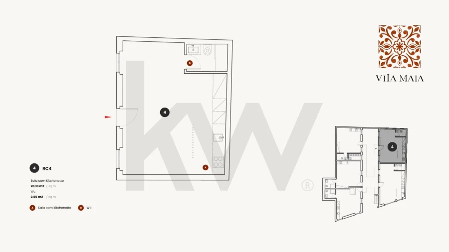 Apartamento para Venda em Campolide Planta 1