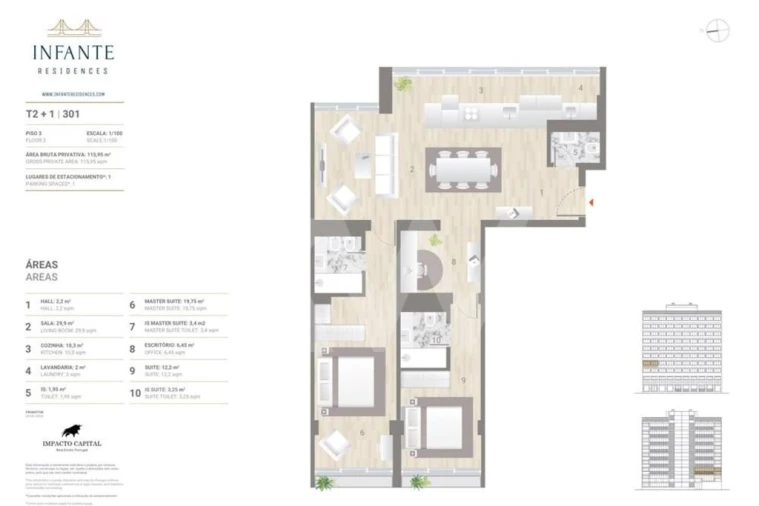 Apartamento T2 para Venda em Estrela Foto 11