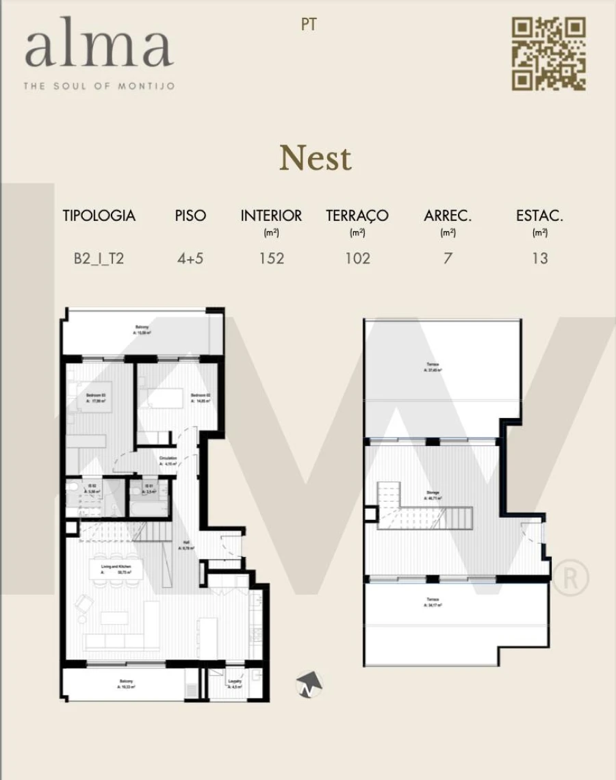 Apartamento T2 para Venda em Montijo e Afonsoeiro Foto 12