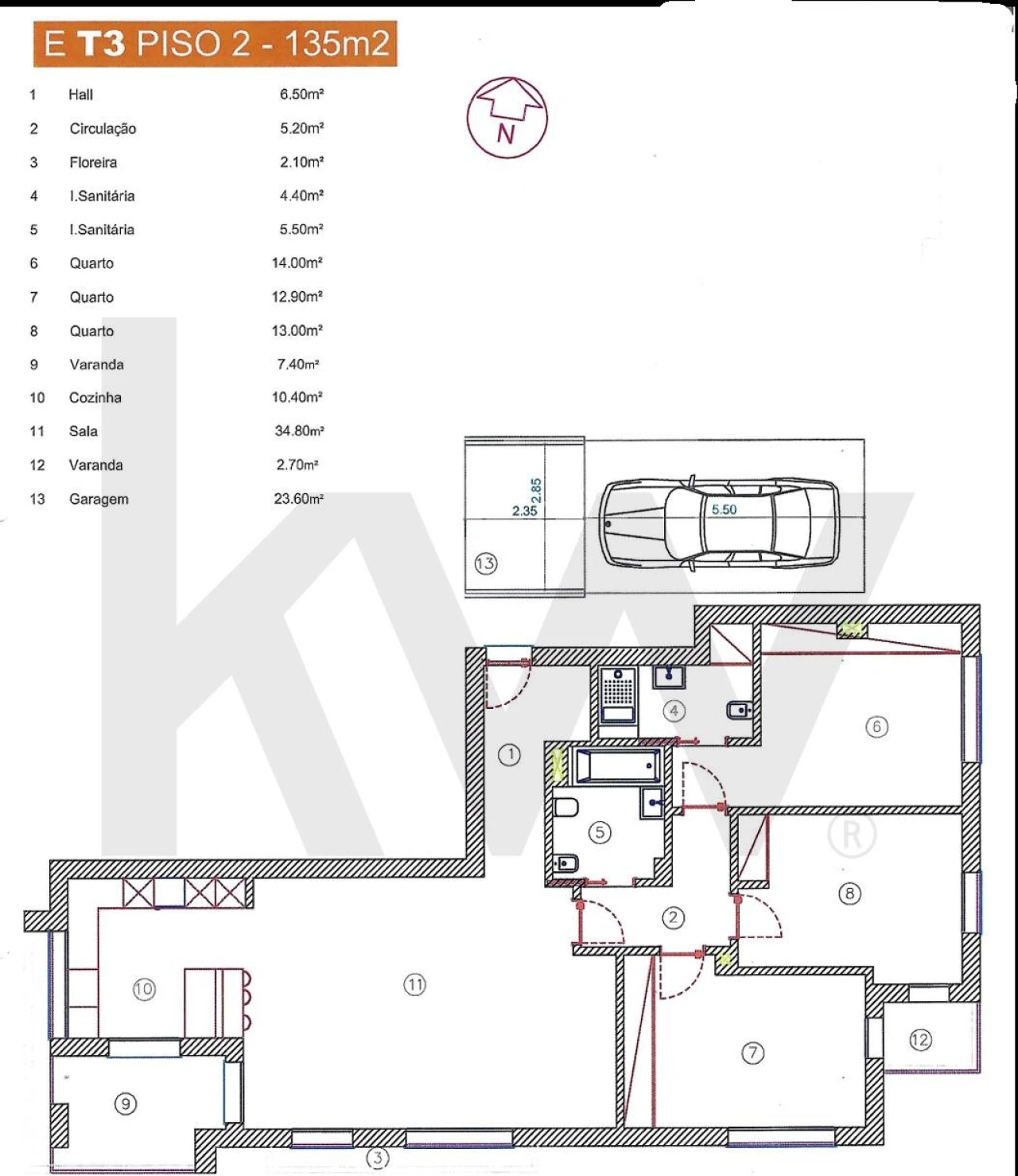 Apartamento T3 para Venda em Marinha Grande Foto 24