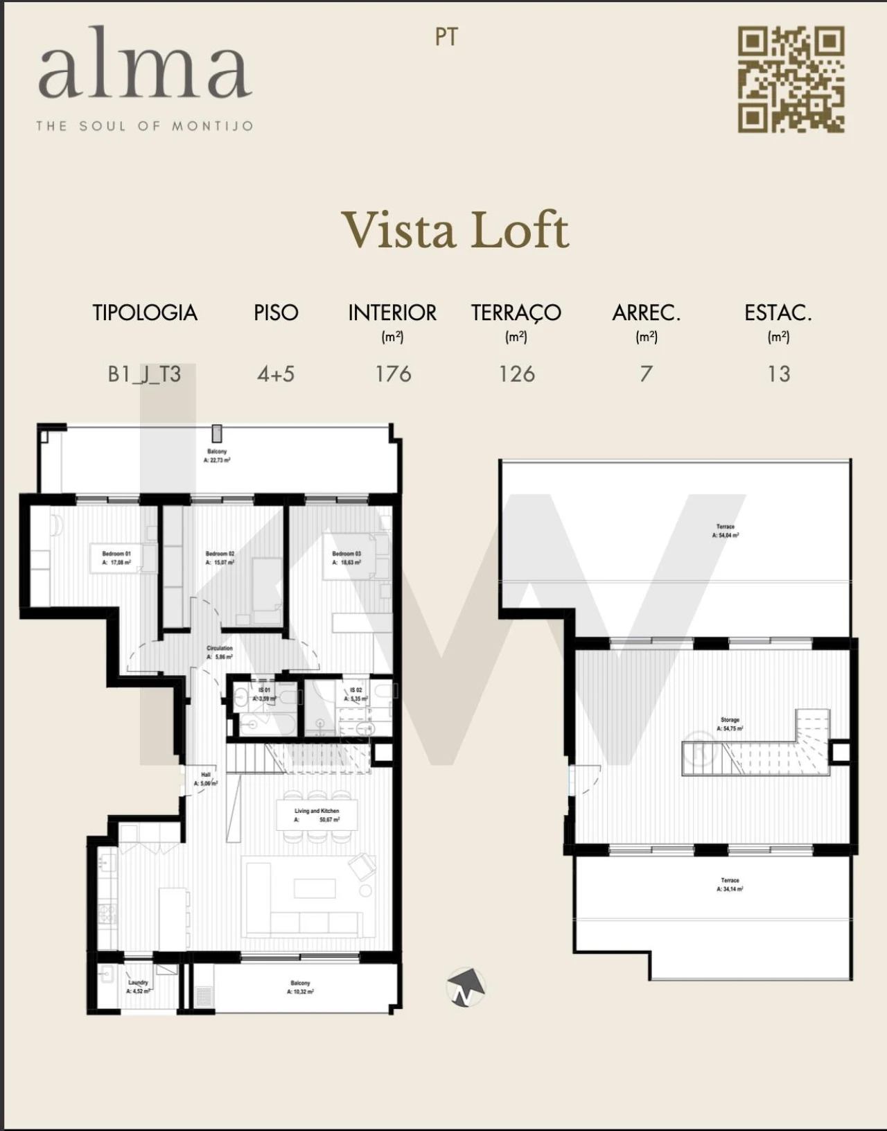 Apartamento T3 para Venda em Montijo e Afonsoeiro Foto 16