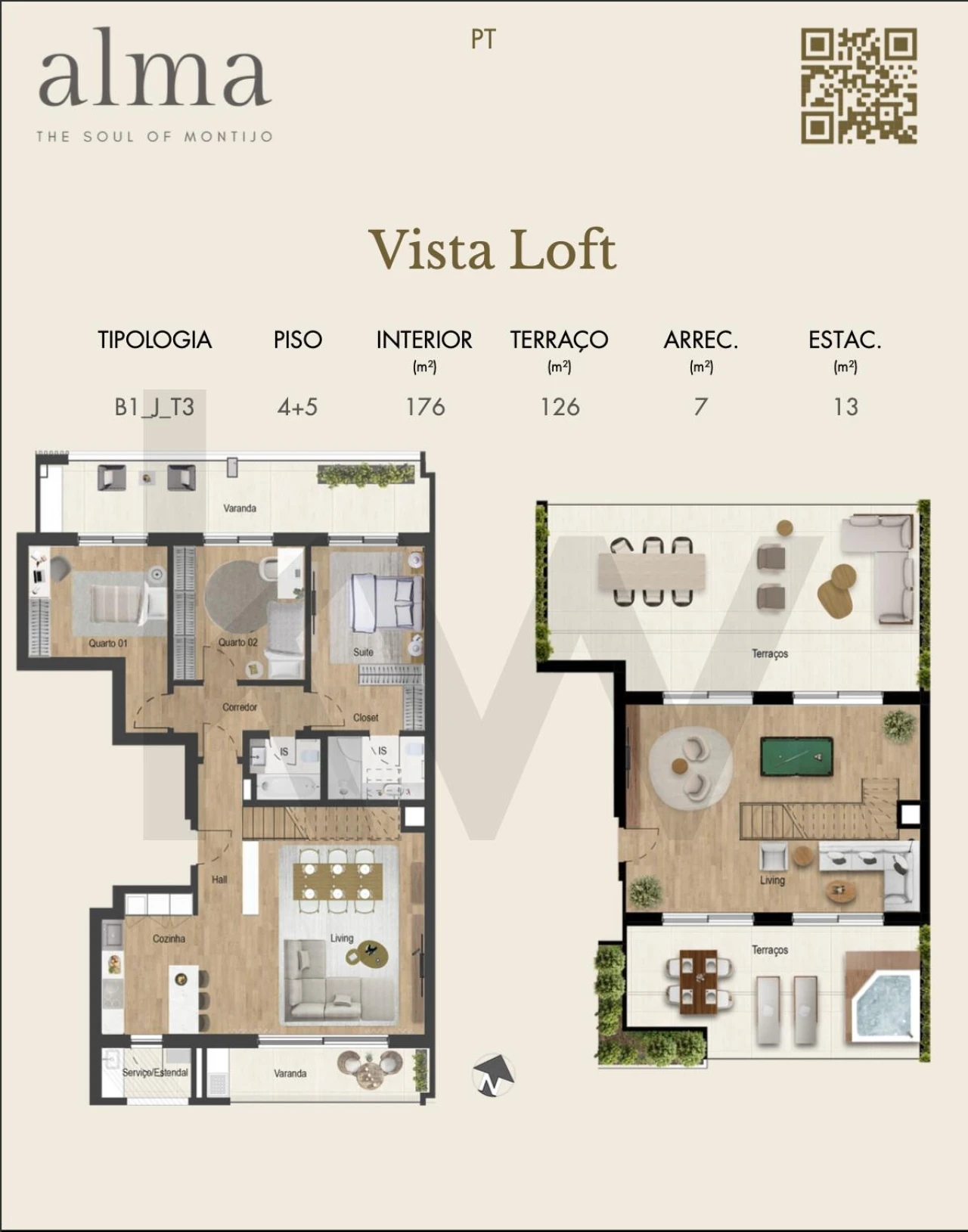 Apartamento T3 para Venda em Montijo e Afonsoeiro Foto 15