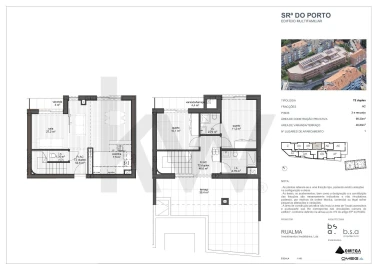 Apartamento T2 para Venda em Ramalde