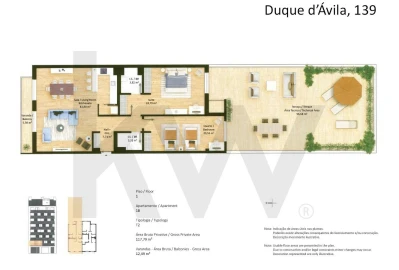 Apartamento T2 para Venda em Avenidas Novas