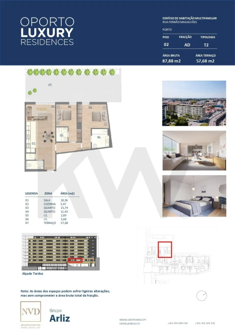 Apartamento T2 para Venda em Paranhos