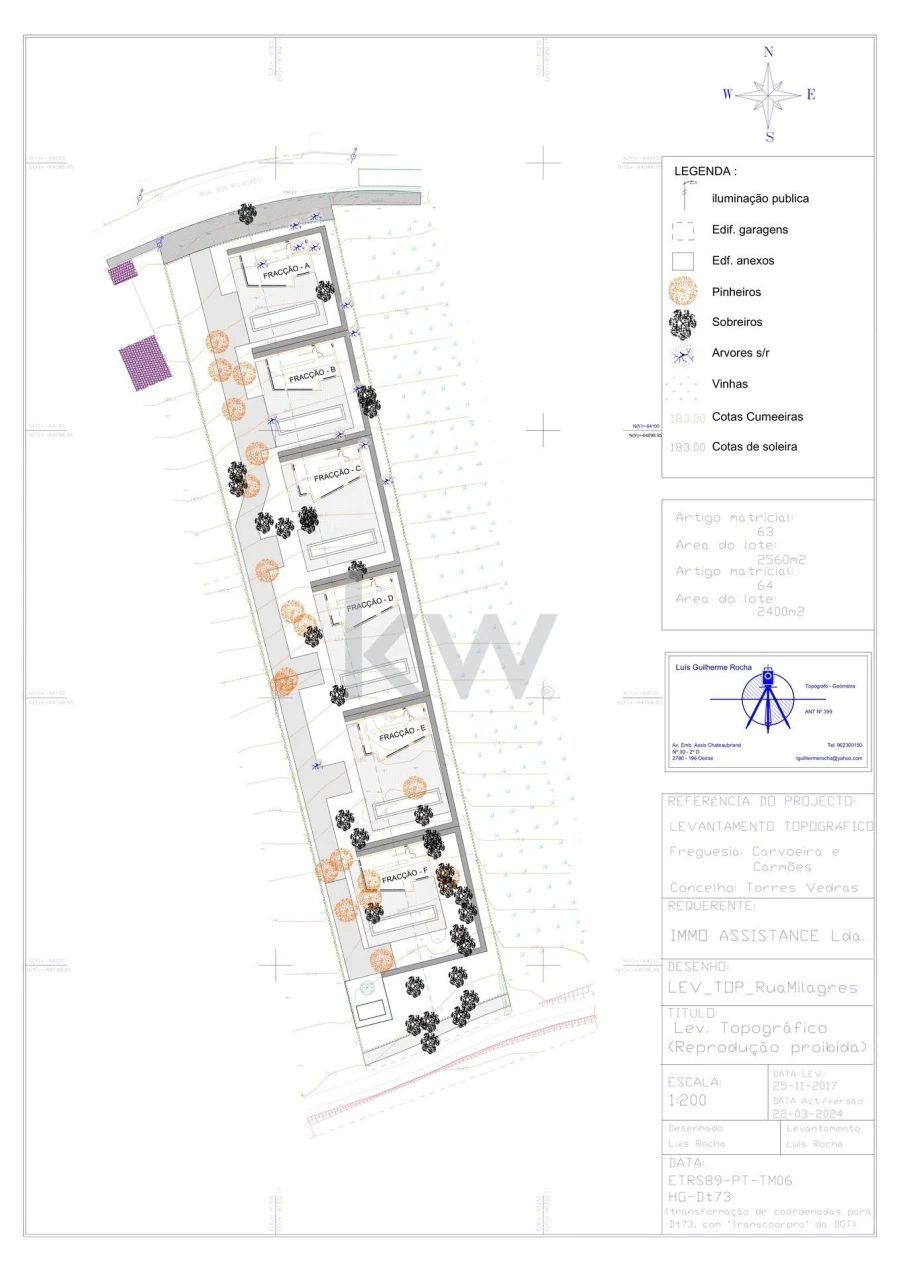 Terreno para Venda em Carvoeira e Carmões Foto 7