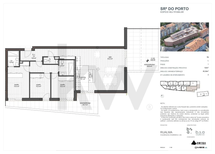 Apartamento T3 para Venda em Ramalde Foto 10