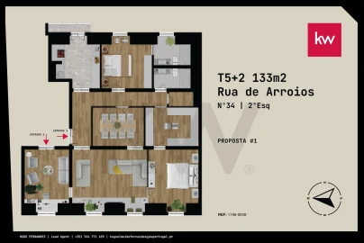 Apartamento T5 para Venda em Arroios
