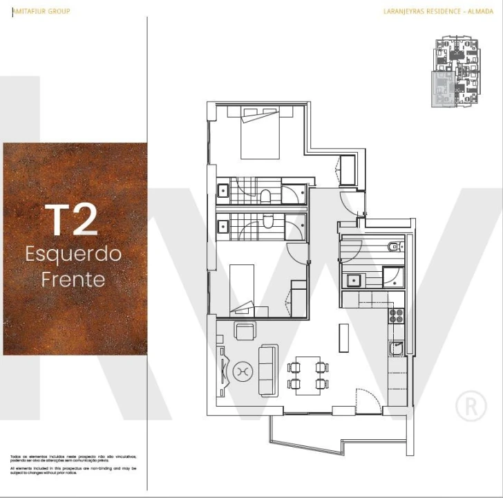 Apartamento T2 para Venda em Almada, Cova da Piedade, Pragal e Cacilhas Foto 19