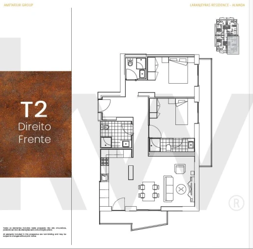 Apartamento T2 para Venda em Almada, Cova da Piedade, Pragal e Cacilhas Foto 18