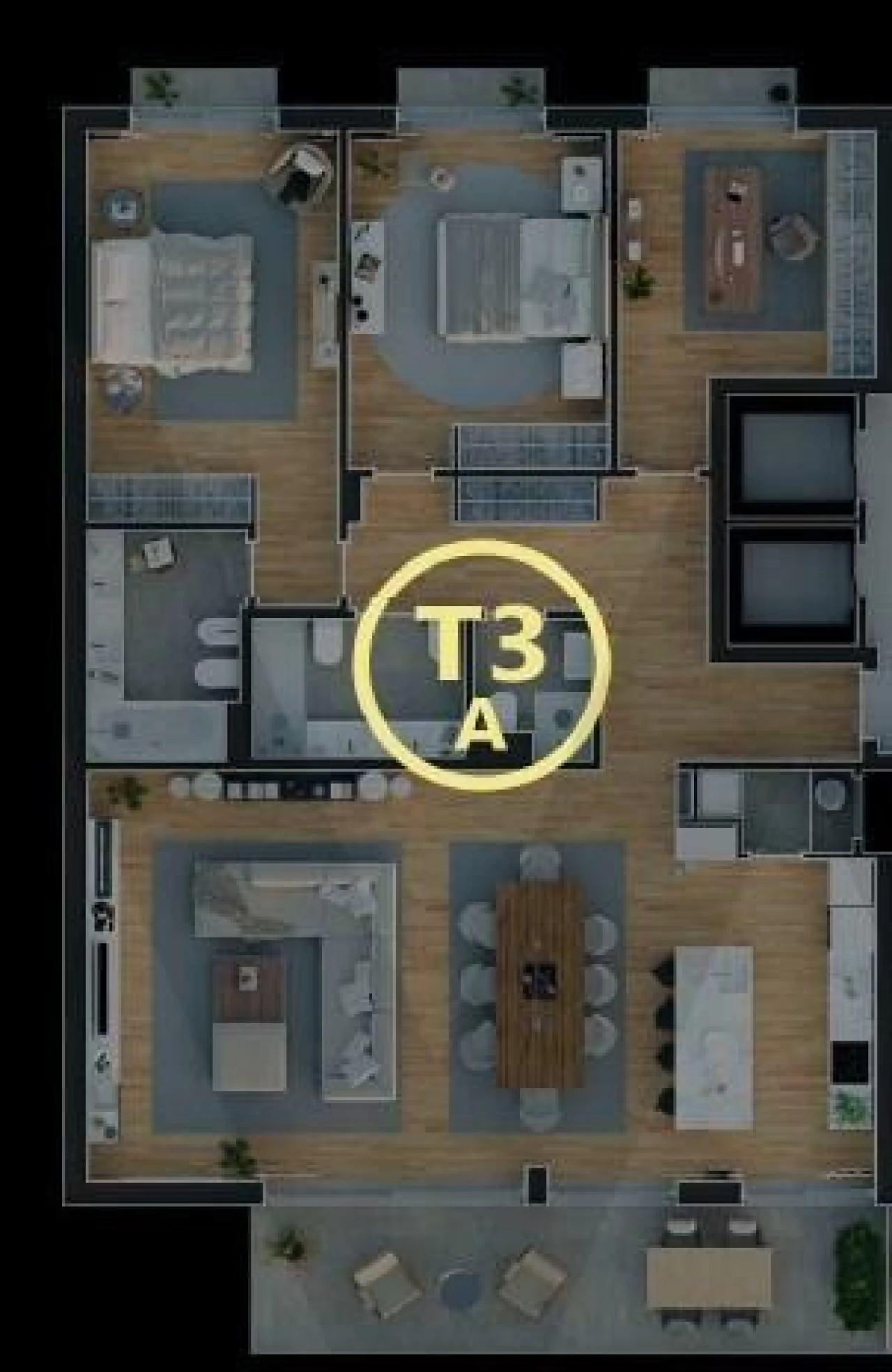 Apartamento T3 para Venda em Campolide Foto 16