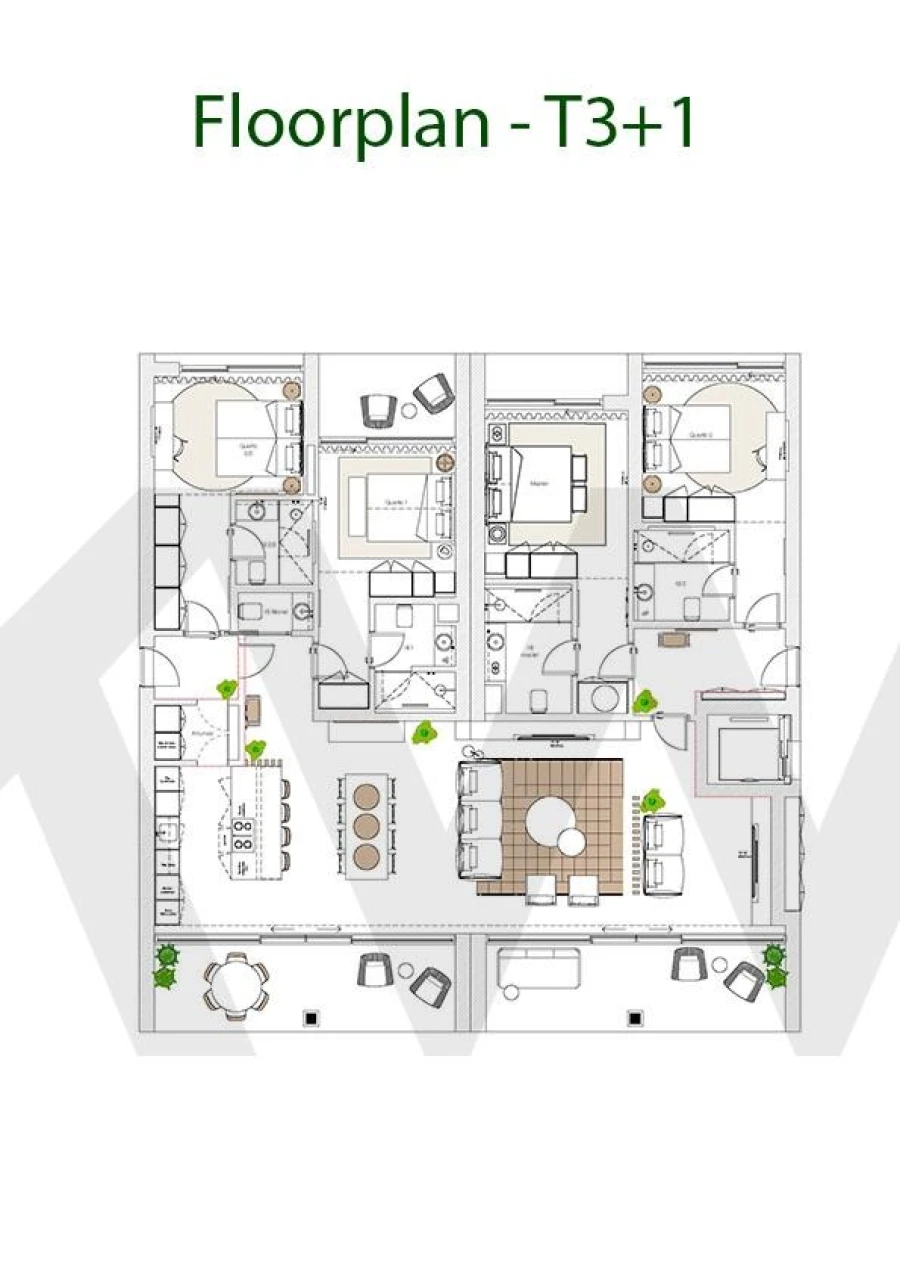 Apartamento T4 para Venda em Altura Foto 28