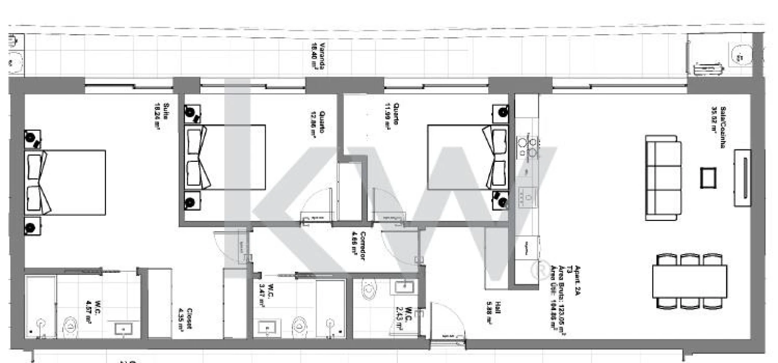 Apartamento T3 para Venda em Requeixo, Nossa Senhora de Fátima e Nariz Foto 7