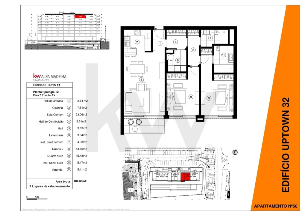 Apartamento T2 para Venda em São Martinho Foto 13