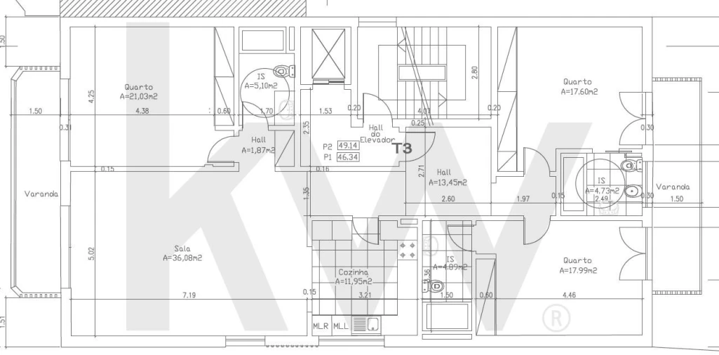 Apartamento T3 para Venda em Cascais e Estoril Foto 40
