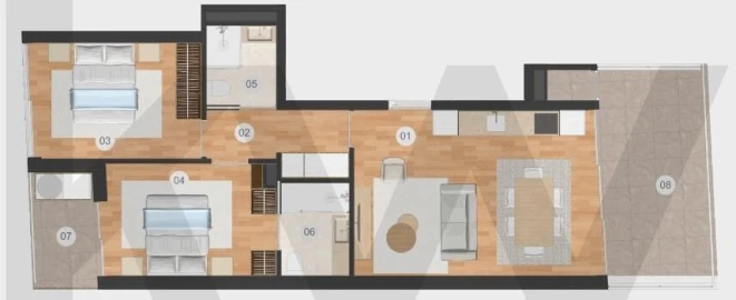 Apartamento T2 para Venda em Matosinhos e Leça da Palmeira
