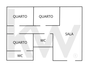 Apartamento T3 para Venda em Misericórdia