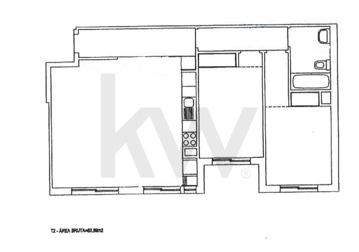 Apartamento T2 para Arrendamento em Valongo Foto 21
