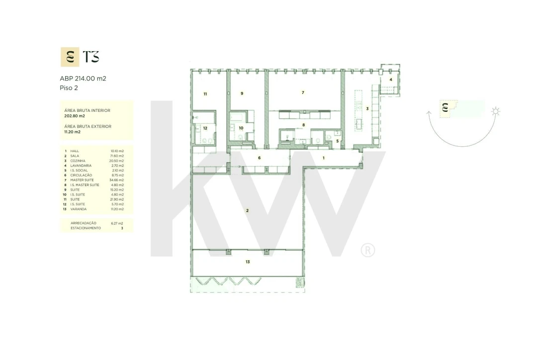 Apartamento T3 para Venda em Algés, Linda-A-Velha e Cruz Quebrada-Dafundo Foto 48
