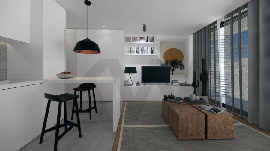 Apartamento T3 para Venda em Mafamude e Vilar do Paraíso Foto 2