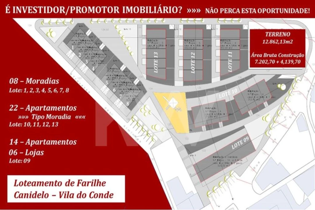 Terreno para Venda em Malta e Canidelo Foto 1