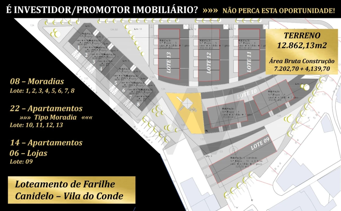 Terreno para Venda em Malta e Canidelo Foto 10